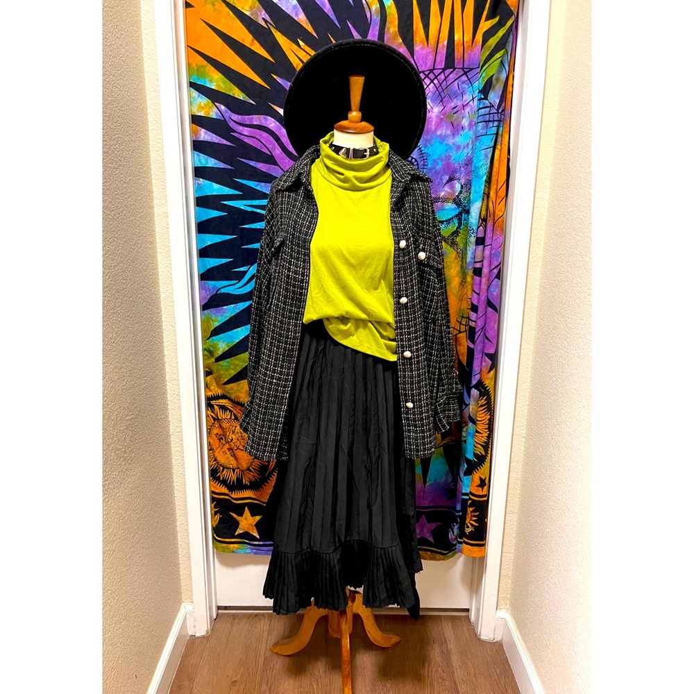 🌈 Lovely casual turtleneck comfort top - Picture 9 of 11